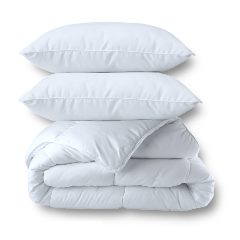 Pack 2 Oreillers + Couette